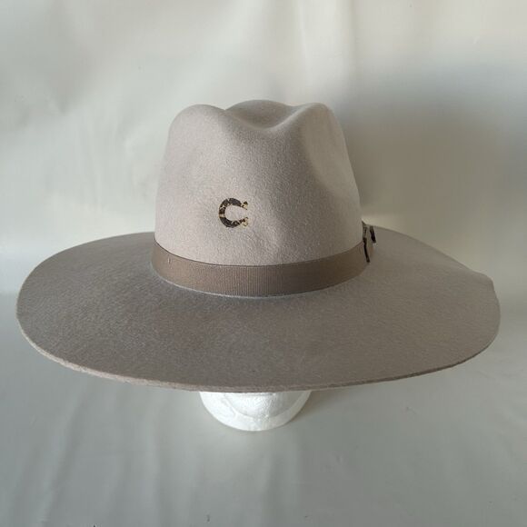 Charlie 1 Horse Highway Felt Western Hat Women’s Large Mushroom Bohemian Ranch